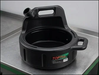 BAC HUILE DE VIDANGE 12L TOPTUL