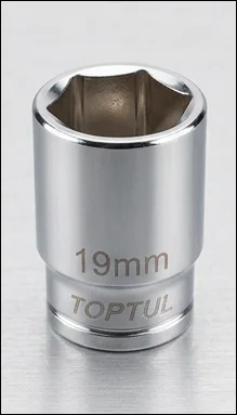 DOUILLE 1/2″ 6PANS COURTE TOPTUL