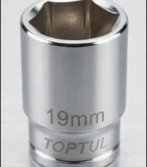 DOUILLE 1/2″ 6PANS COURTE TOPTUL